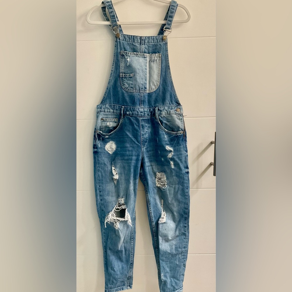 ZARA TRAFALUC Denin Makers Overalls